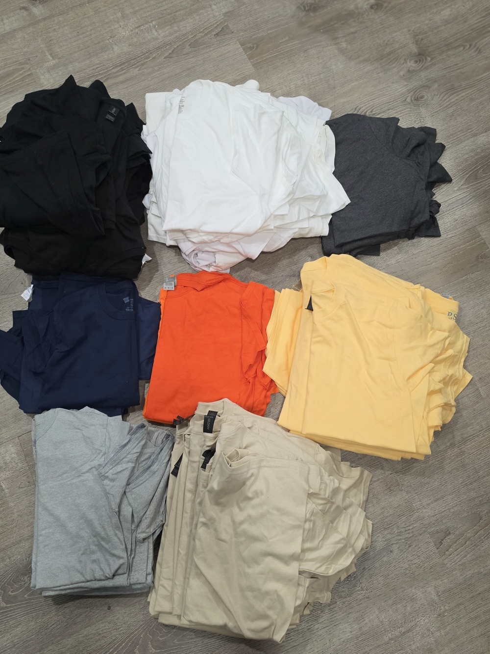 Bulk Of Plain tshirt